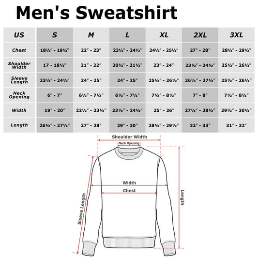 Men's Disney Mike Face Sweatshirt