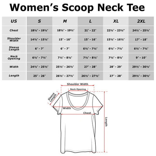 Women's Marvel Marvel Gals Scoop Neck T-Shirt