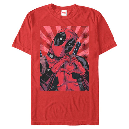 Men's Marvel Close Heart Pool T-Shirt