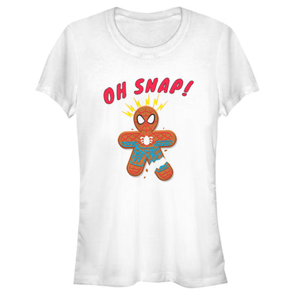 Junior's Marvel Spider Cookie T-Shirt