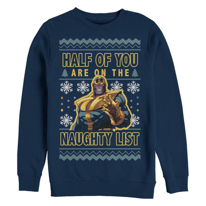 Men's Marvel Thanos Ugly Sweater Sweatshirt