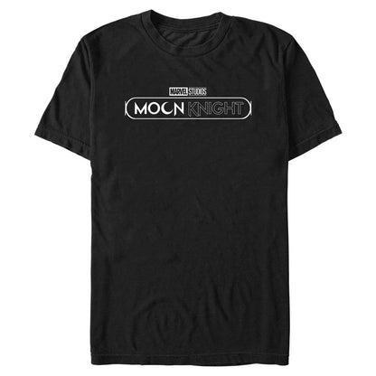 Men's Marvel Moon Knight White Logo T-Shirt